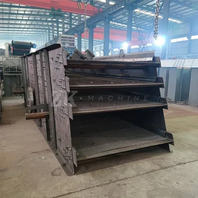 Small Single Deck Rock Processing Lime Vibrating Screen Separator Wood Chips Sand Screening Machine