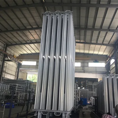 Cryogenic Liquid to Gas air Heated Vaporizer