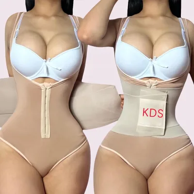 Private Labels Bodysuits Reductoras Tummy Control Women Shapers Slimming Sheath Hourglass Waist Trainer Bodysuit Colombianas