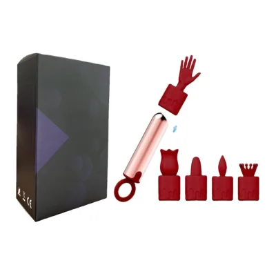 new style Female Personal Vibrator and 5 Piece Cap Set Ladies Vibrating Sexy Toy Micro Small Love Egg Mini Bullet Vibrator