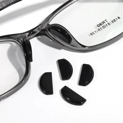 New Trapezoid Shape Anti-Slip Silicone Nose Pad for Eyeglasses Optical Nose Pads for Glasses