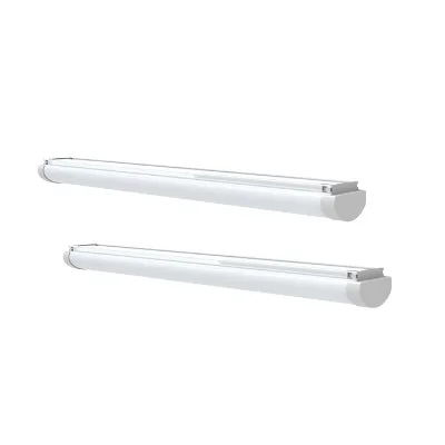 Alite IP65 ETL Aluminum Indoor Warehouse Lighting Office School T5 T8 4ft 8ft 36w 60w Led Batten Tube Linear