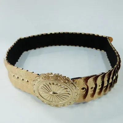 Moroccan Caftan Gold Plated Belt Wedding Belt