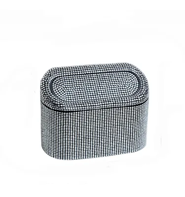High-quality Car Storage Trash Can With Diamonds Suitable for All Cars