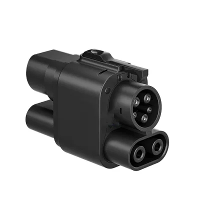 DC + AC Current 50A-250A Max Combined Into One Adapter CCS2 to CCS1 Adapter(AC+DC) European Standard to American Standard