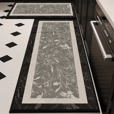 Kitchen-specific Rugs, Customizable Sizes, Water-absorbent and Slip-resistant