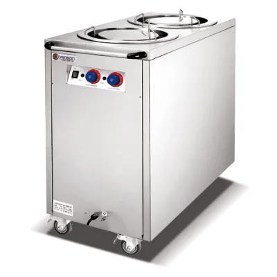 Thickened Stainless Steel Single-head Dish Heating Truck Commercial Insulated Truck Campbon ZH-12 Electric Plate Warmer Cart
