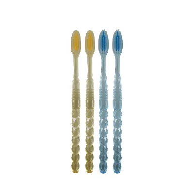 Customized Manual Toothbrush PS Handle Nylon Bristle Toothbrush Wholesale