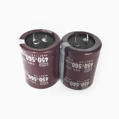 450V 100uF 150uF 220uF 330uF 470uF 560uF 680uF 1000uF Snap-in Aluminum Electrolytic Capacitor More Models Available Upon Inquiry