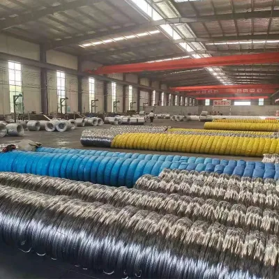 Good Price Galvanized Wire 0.8 mm Hot Galvanized Welded Wire Mesh 13 Gauge Galvanized Wire for Garden Fence
