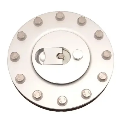 Car Fuel tank Cap Lock Kit, Universal Aluminum Alloy Fuel Cell Cap with a Diameter of 140mm Fuel tank Cap
