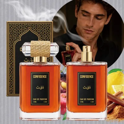 Custom Own Brand Parfum Bergamot Cinnamon Woody Oriental Aroma Fragrance Long Lasting EDP 100ml Original Men Perfume Spray