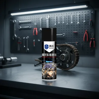 SAIGAO FACTORY Motorcycle Chain Lube Spray 100ml High Performance Wire Rope Lubricant
