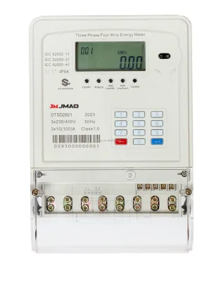 Bulk Order Discount Support Budget Wireless Meter RF Communication Three Phase Prepaid Energy Meter with AMI Technology