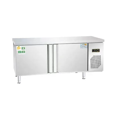 Refrigerator Chiller Freezer Stainless Steel Counter Top Working Table
