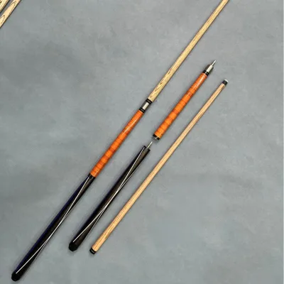 New Arrival 57inches 3 Parts Billiard Jump Break Cue 13MM Tip with Stainless Steel Unilock Joint
