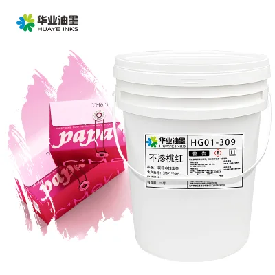 Gravure Printing Inks Water-Based with Excellent Transferability