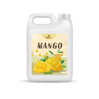 Fruity Tasty Mango Syrup Concentrate for Cocktail Soda Drinks