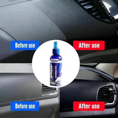 100ml Plastic Parts Retreading Agent Wax Auto Interior Renovated Wax Coating Plastic Car Gloss Cleaner Polish High Auto S6O9