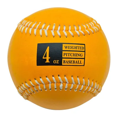 Custom Blank Training Baseballs Heavy-duty Classic Leather Baseball 9 Inches 3-12 OZ for Sports Practice