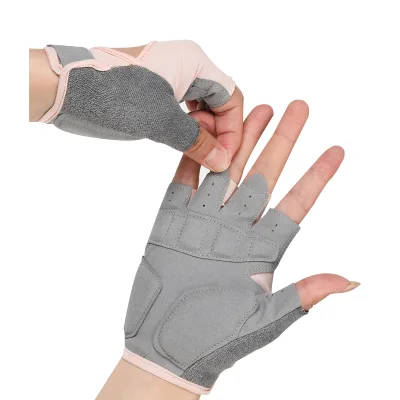 High Quality Fitness Breathable Half Finger Weight Lifting Exercise Sports Workout Bicycle Cycling Gym Gloves