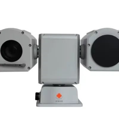 YL Series Side-mounted Dual-spectrum Pan-tilt, Equipped with a Built-in High-sensitivity Infrared Thermal Imager