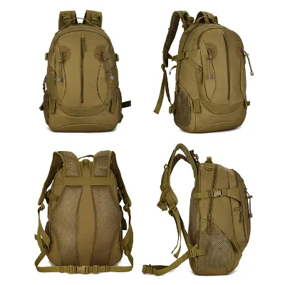 Sport Feature Thickened Material Quality Men's Tactical Backpack Casual Outdoor Hiking Bag with Anti-Theft
