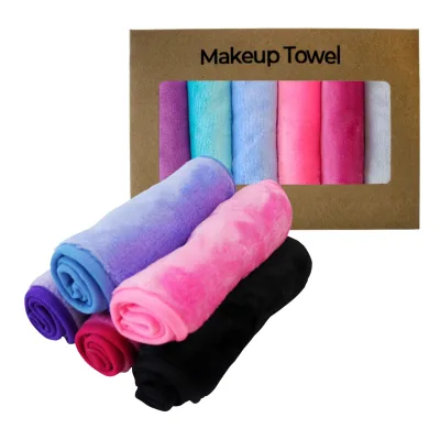 Microfiber Cloth square Makeup Remover Face Towel