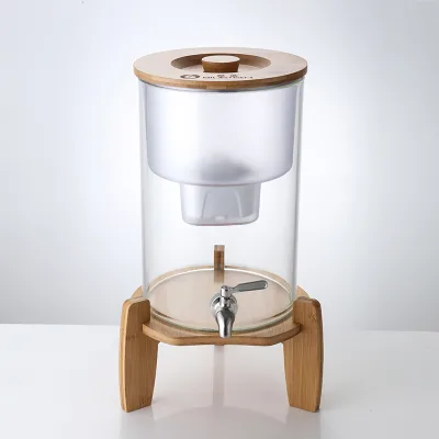Reduction Replacement for Home Glass Jug Filtered Eco Friendly Mineral Water Filter Pitcher 9L Small Capacity NSF