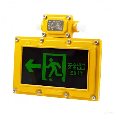 BYY Explosion-proof Double-head Safety Exit Indicator Light IP65 Rated LED Aluminum Construction AR111 Emergency Battery