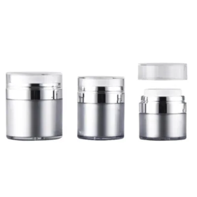 Nice airless bottle ,Round Plastic Airless Bottle with 50mL/30mL/15mL