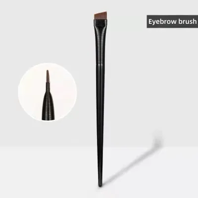 New Eyebrow Contour Brush Eyebrow Eyeliner Brush Portable Small Angle Eyebrow Brush Female Makeup Tool