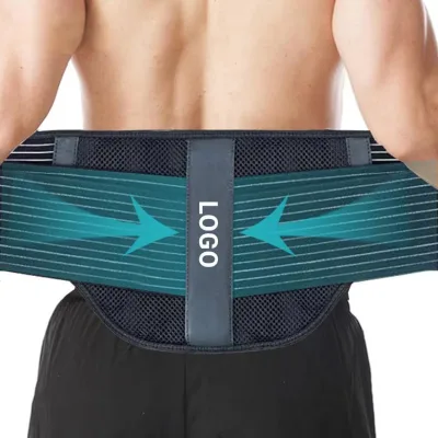 Adjustable Working Waist Medical Working Safety Medicated Double Pull Breathable Waist Support Brace Back Pad Lumbar Back Belt