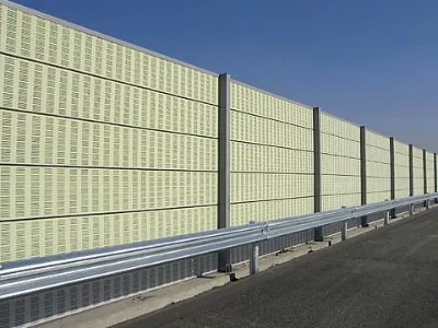 Highway Outdoor Sound Barrier Anti-dust Windproof Wire Mesh Panel Screen Welded Fence