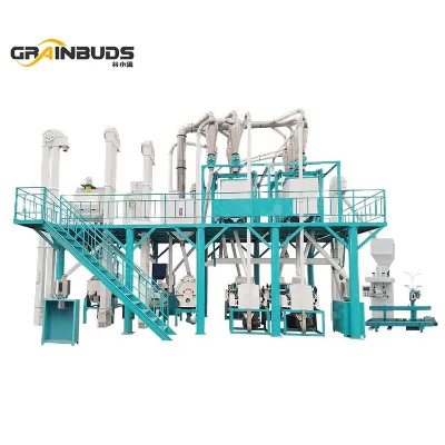 50 TPD Wheat Mill Plant for High Quality Wheat Flour to Make Bread and Pasta