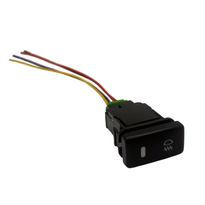 New Wholesale AUTO IDEAL High-quality Fog Light Switch-LED Automotive 12V ABS Material Universal Fitment Car Headlamp Switch