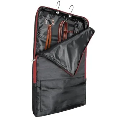 Horse Equipment Hanging Storage Bag Black Large Capacity Horse Supplies Hook Tool Bag