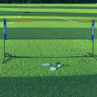 Wholesale Badminton Net Pickleball Nets Height Adjustable Portable Net for Kids Volleyball, Tennis and Backyard Games