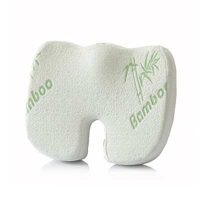 2025 New Folding Therapeutic Orthopedic Coccyx Stadium Car Office Airplane Room Bamboo Seat Cushion for Pain
