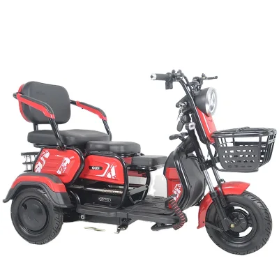 China Manufacturer Electric Tricycle Low Price Import Three Fat Wheel for Passenger Adult