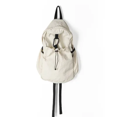 Guangdong East Gate Design Harajuku Wind Large Pocket Waterproof Nylon Contrast Normcore/Minimalist Backpack Air Cushion Belt