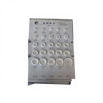 Rectangle Pattern Eco-Friendly Plastic Snap Button 15mm Coconut Shell Button with Shank Sample Plate Sale