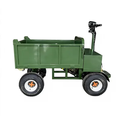 Foldable Four-Wheel Motorcycle & Bicycle Accessories Cart Steel Stainless Steel Detachable Design Industrial Use 3-Year Warranty