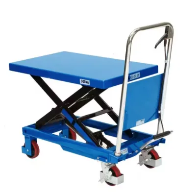Handling Options: Small Hand Trucks Used for Moving Inventory Items Within the Warehouse