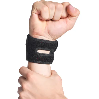 Adjustable Custom Gym Weight Lifting Wrist Protetor Compression Strap Brace Sport Preventing Wrist Sprain Pressure Wrist Guard