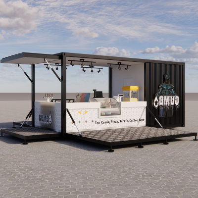 Ready Made Luxury Shipping Container Restaurant bar Container bar