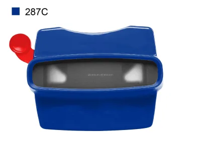 Stereo Viewer with Custom Image 3D Viewfinder Toy Plastic View Master with Cardboard Disc