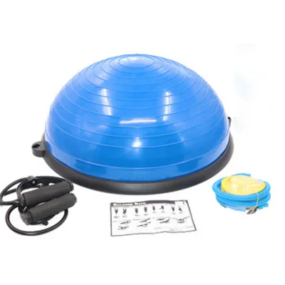Hot Sale Half Yoga Balance Ball Functional Training Pilates Fitness Trainer Weight Plates Bosuing Ball Trainer for Exercise