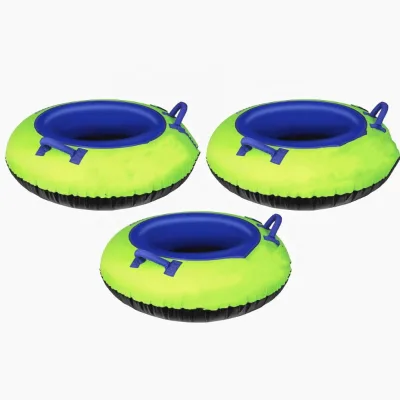Winter Sport Towable High Quality Inflatable Snow Tube With Handles