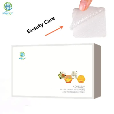 New Product Beauty Skin Whitening Patch with Vitamin C Flutathione Sheet Mask for Face Nose Neck Foot to Keep White Young